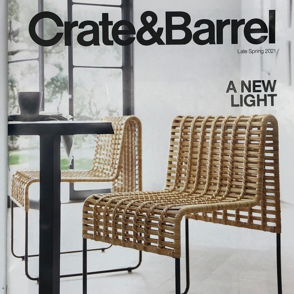 Crate&Barrel Accents Crate Barrel Late Spring22 Catalog Magazine
